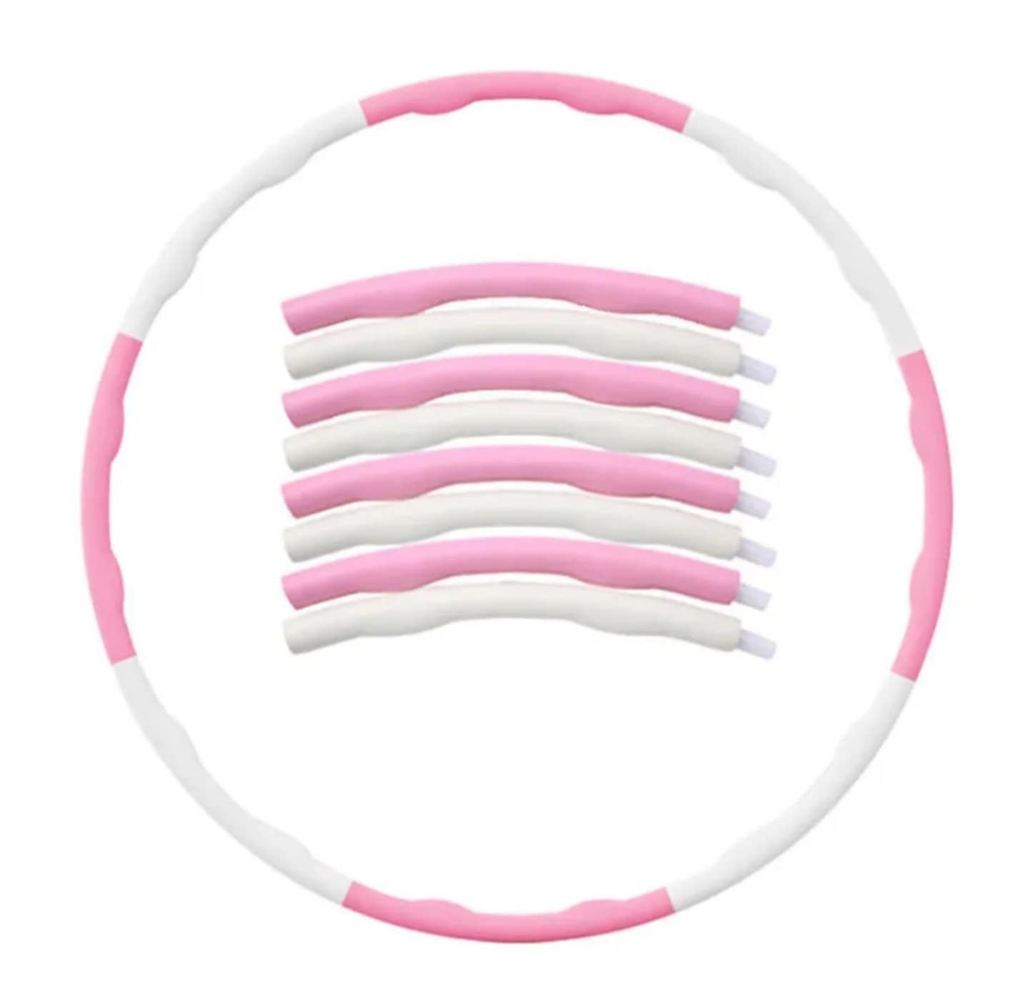 Hula Hoop Fitness Jumpia 1,1 kg – Rose & Blanc