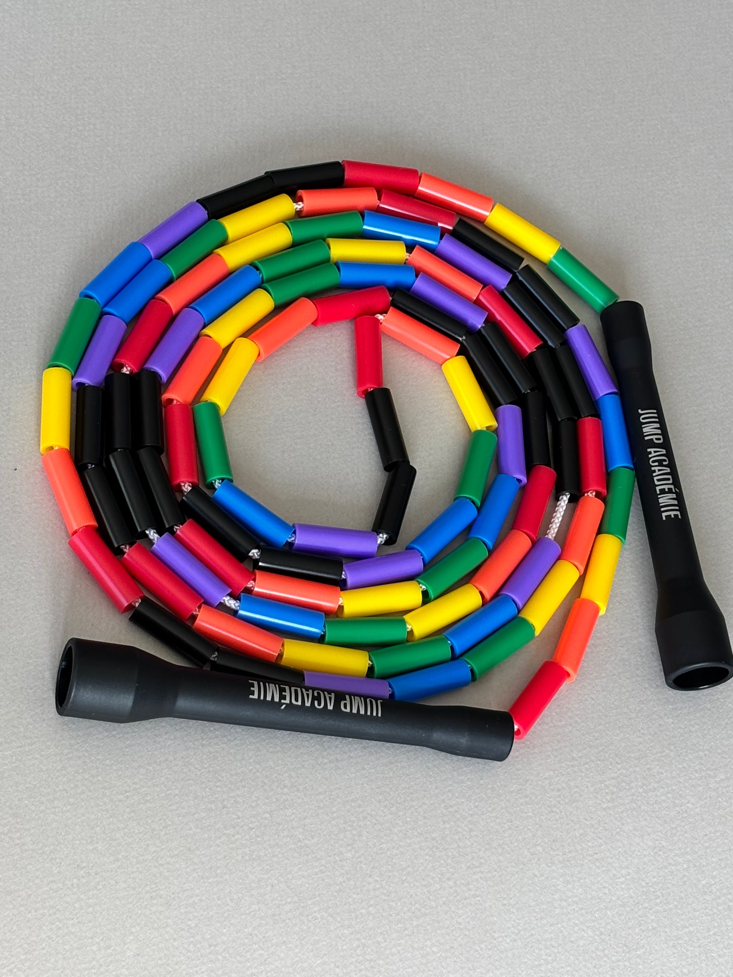 Corde perlée Modele RAINBOWBLACK