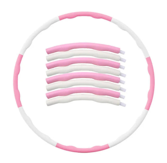 Hula Hoop Fitness Jumpia 1,1 kg – Rose & Blanc